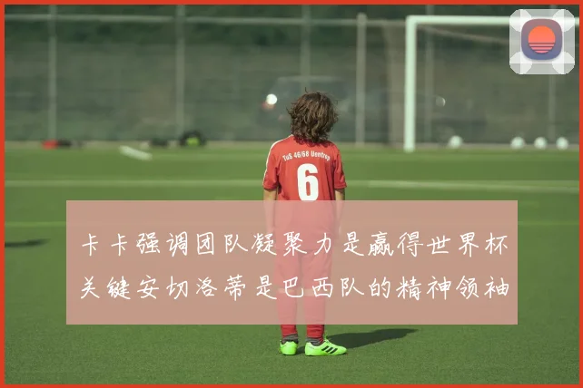 卡卡强调团队凝聚力是赢得世界杯关键安切洛蒂是巴西队的精神领袖